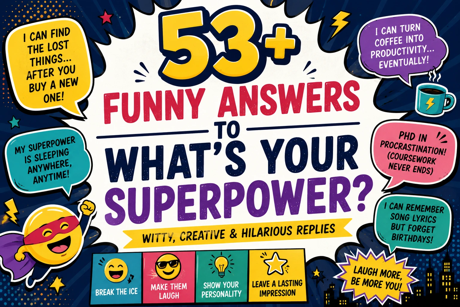 funny answers to whats your superpower