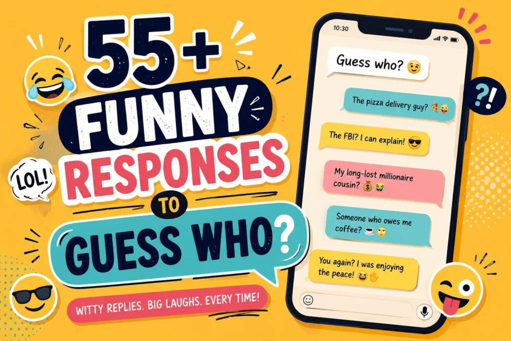 funny responses to guess who