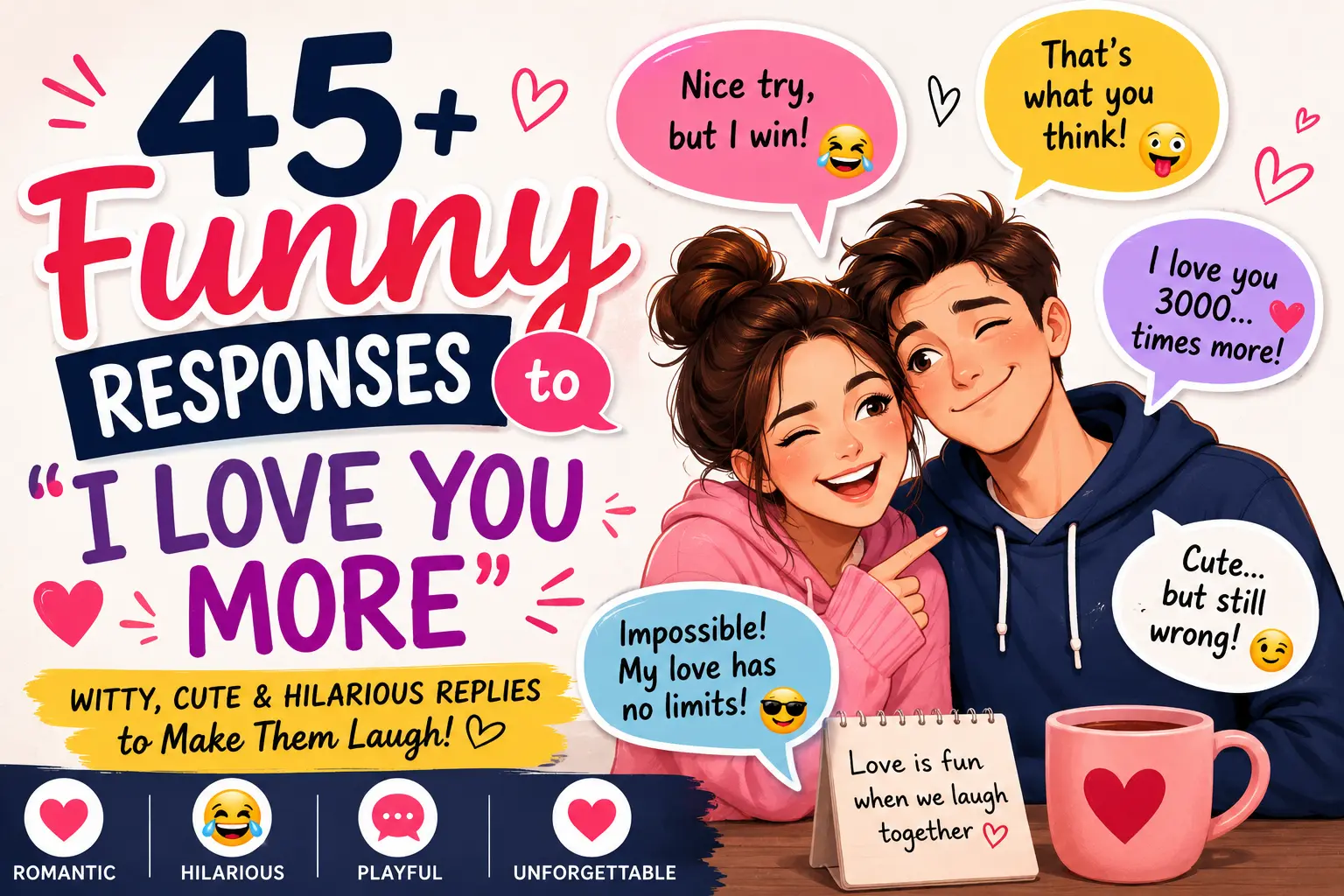 funny responses to i love you more