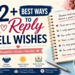 how to reply to well wishes