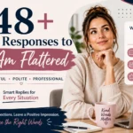 best responses to i am flattered
