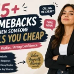 comebacks when someone calls you cheap