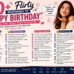 flirty response to happy birthday