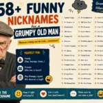 funny nicknames for grumpy old man