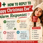 how to reply to happy christmas eve