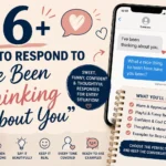 how to respond to ive been thinking about you