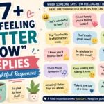 im feeling better now reply