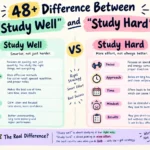 difference between study well and study hard
