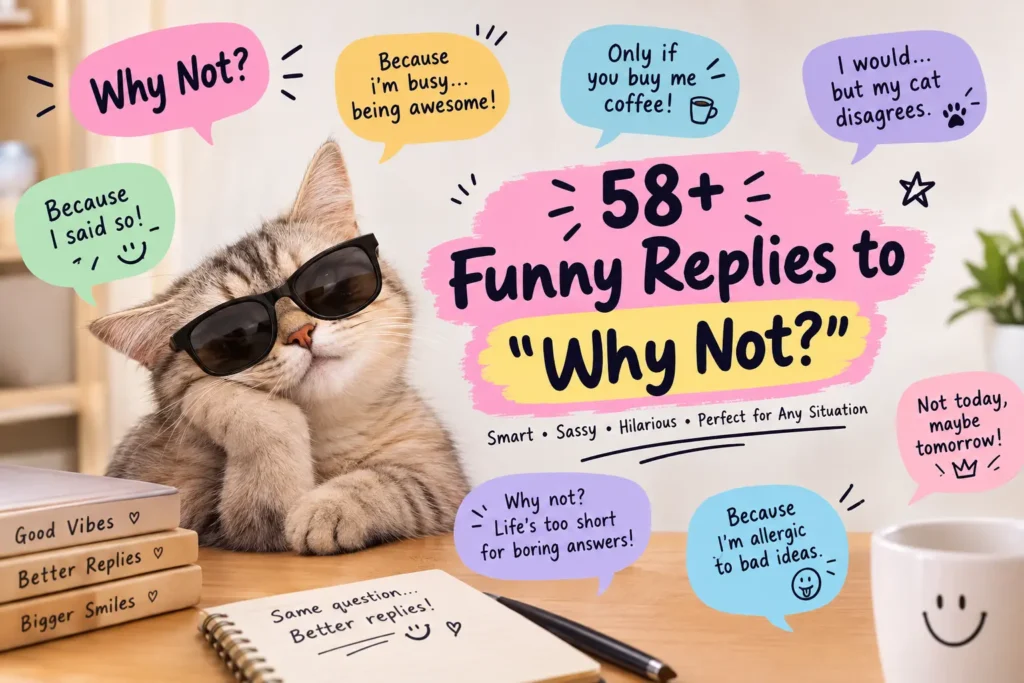 funny replies to why not