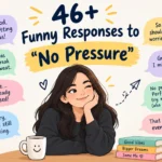 funny responses to no pressure