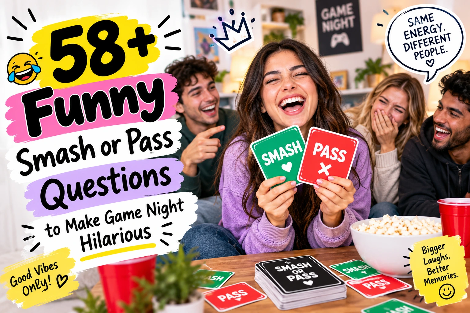 funny smash or pass questions