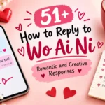 how to reply to wo ai ni