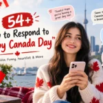 how to respond to happy canada day