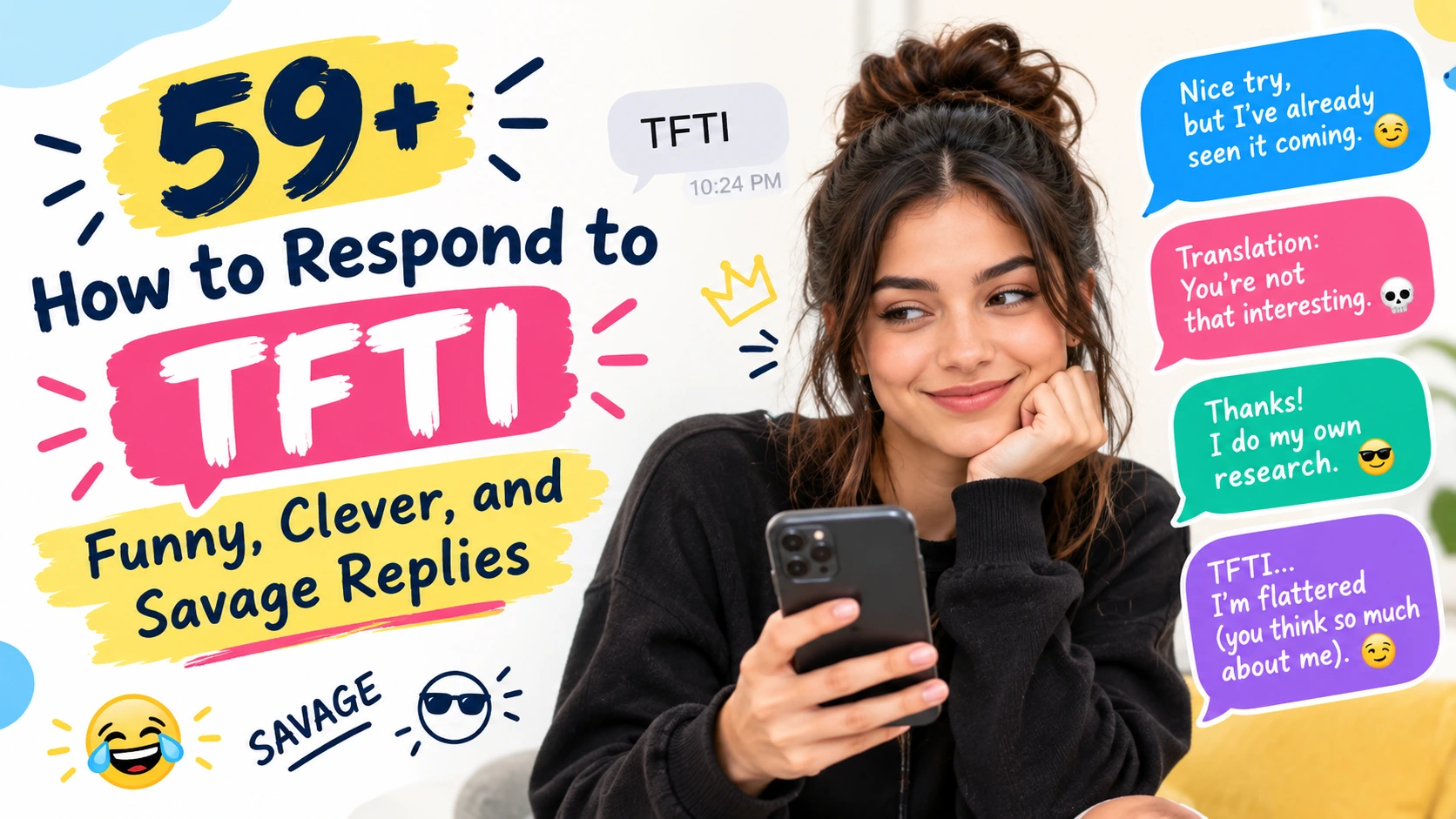 how to respond to tfti